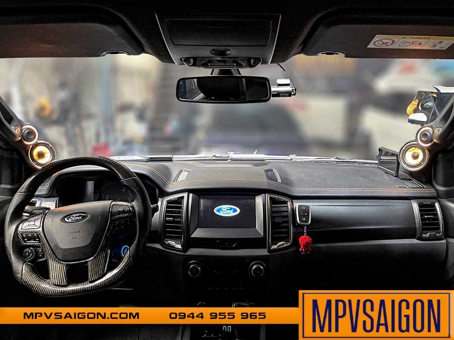 FORD RANGER NÂNG CẤP LOA FOCAL