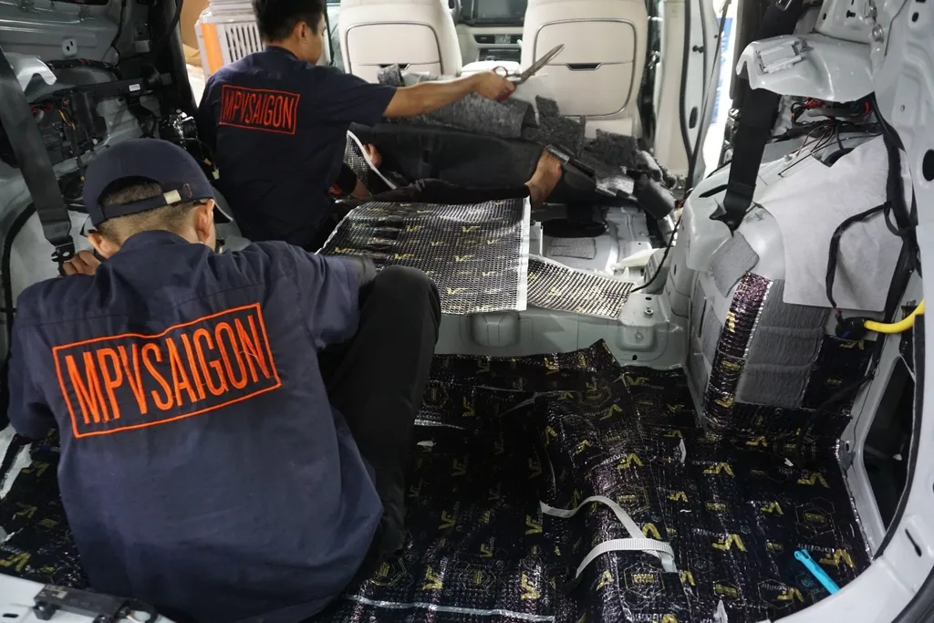 TỔNG HỢP CÁC LOẠI CÁCH ÂM XE HƠI